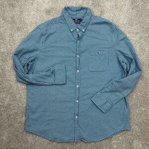 Vineyard Vines Men's Size XL Button Front Flannel Slim Fit Tucker Shirt‎